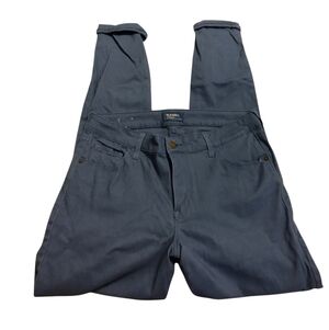 EUC Blue Old Navy Rockstar Mid Rise Casual Pants 12 Skinny